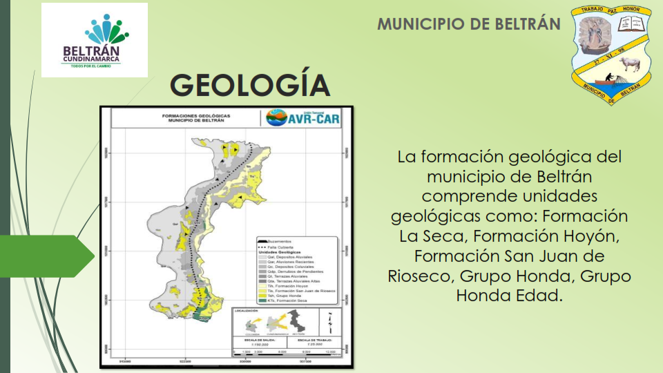 BELTRÁN Geología y Geomorfología